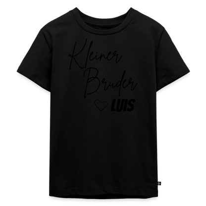 Geschwistershirt Kleiner Bruder - Schwarz