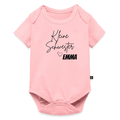 Baby Bio-Kurzarm-Body - Rosa