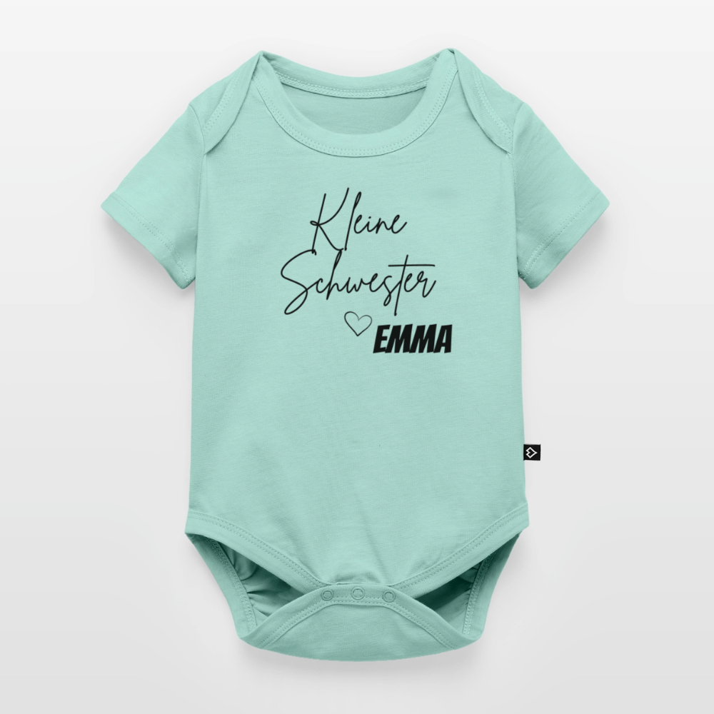 Baby Bio-Kurzarm-Body - Mint 