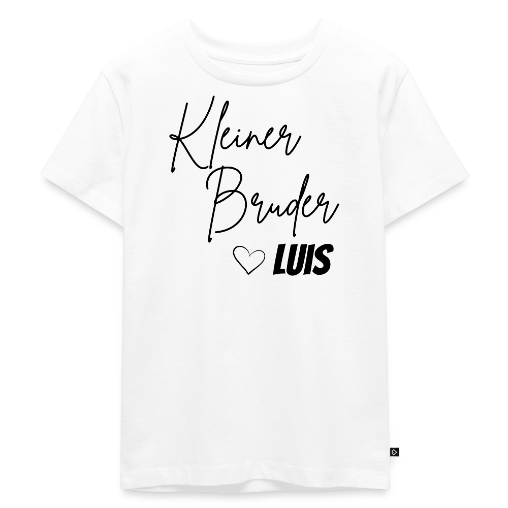 Geschwistershirt Kleiner Bruder - Weiß