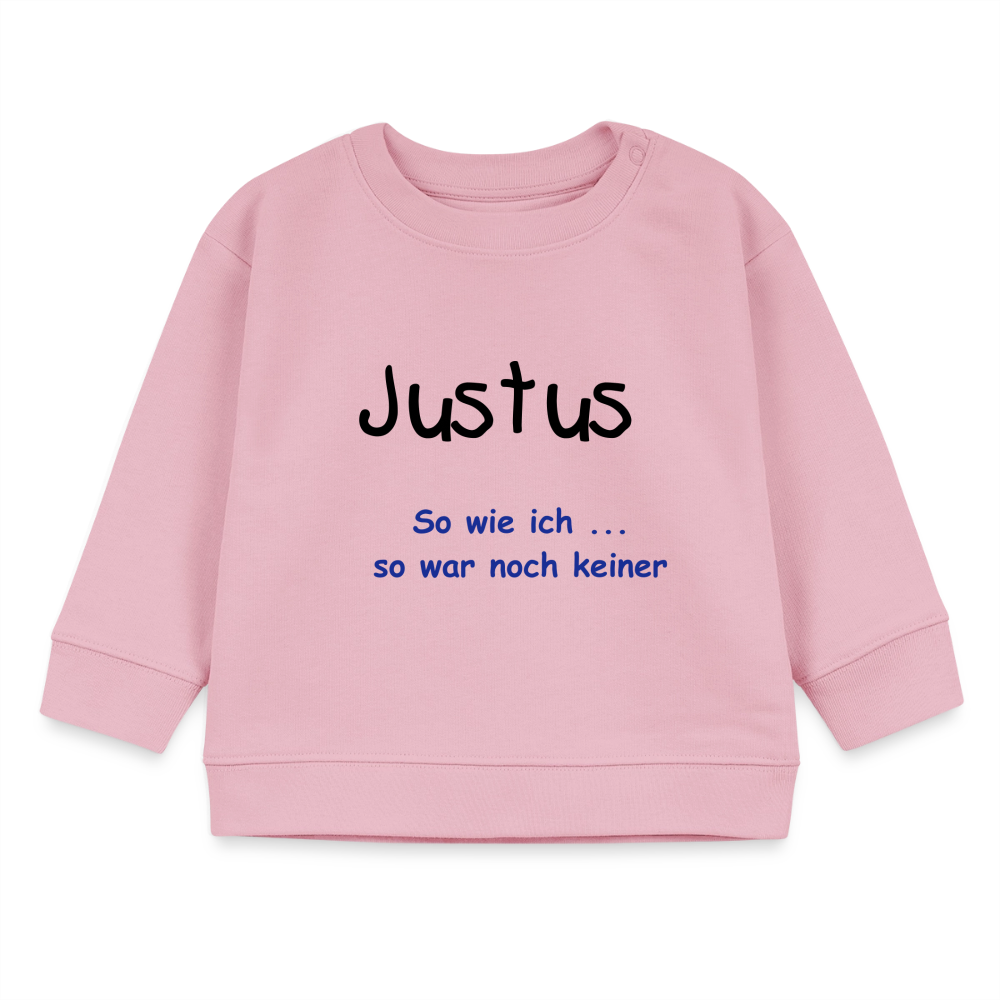 Stanley/Stella Bio-Sweatshirt So war noch keiner - Hellrosa