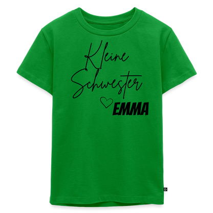 Geschwistershirt Kleine Schwester - Grün