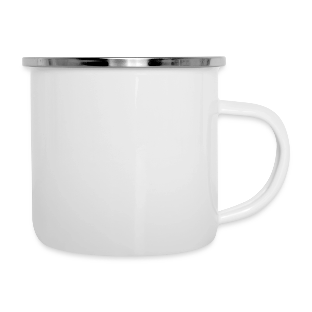 Kinder Emaille-Tasse Tierbande Bär Teddy - Weiß