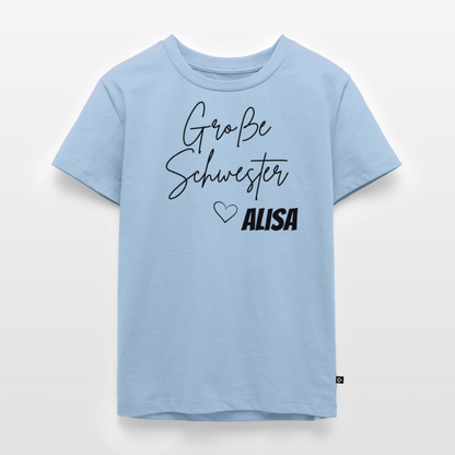 Geschwistershirt Große Schwester - Hellblau