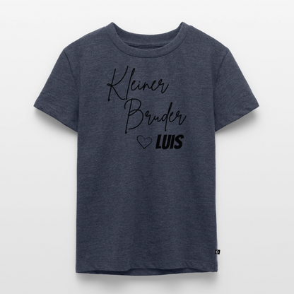 Geschwistershirt Kleiner Bruder - Jeansblau 