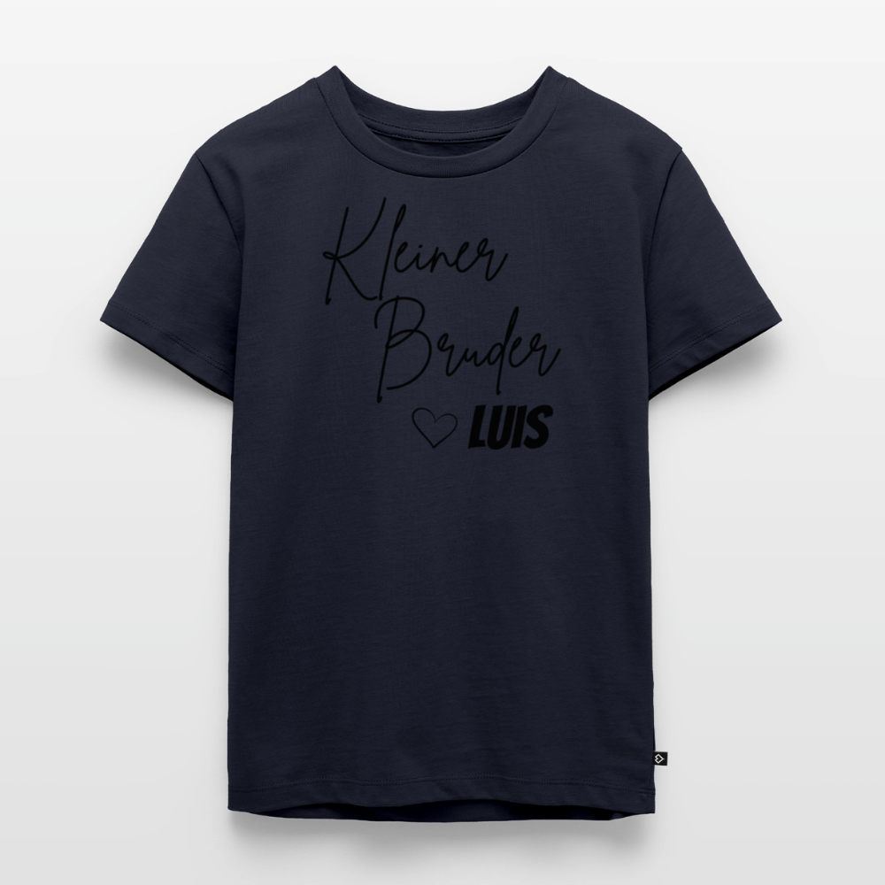 Geschwistershirt Kleiner Bruder - Navy