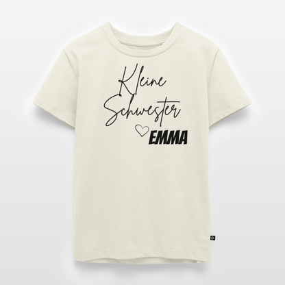 Geschwistershirt Kleine Schwester - Naturweiß