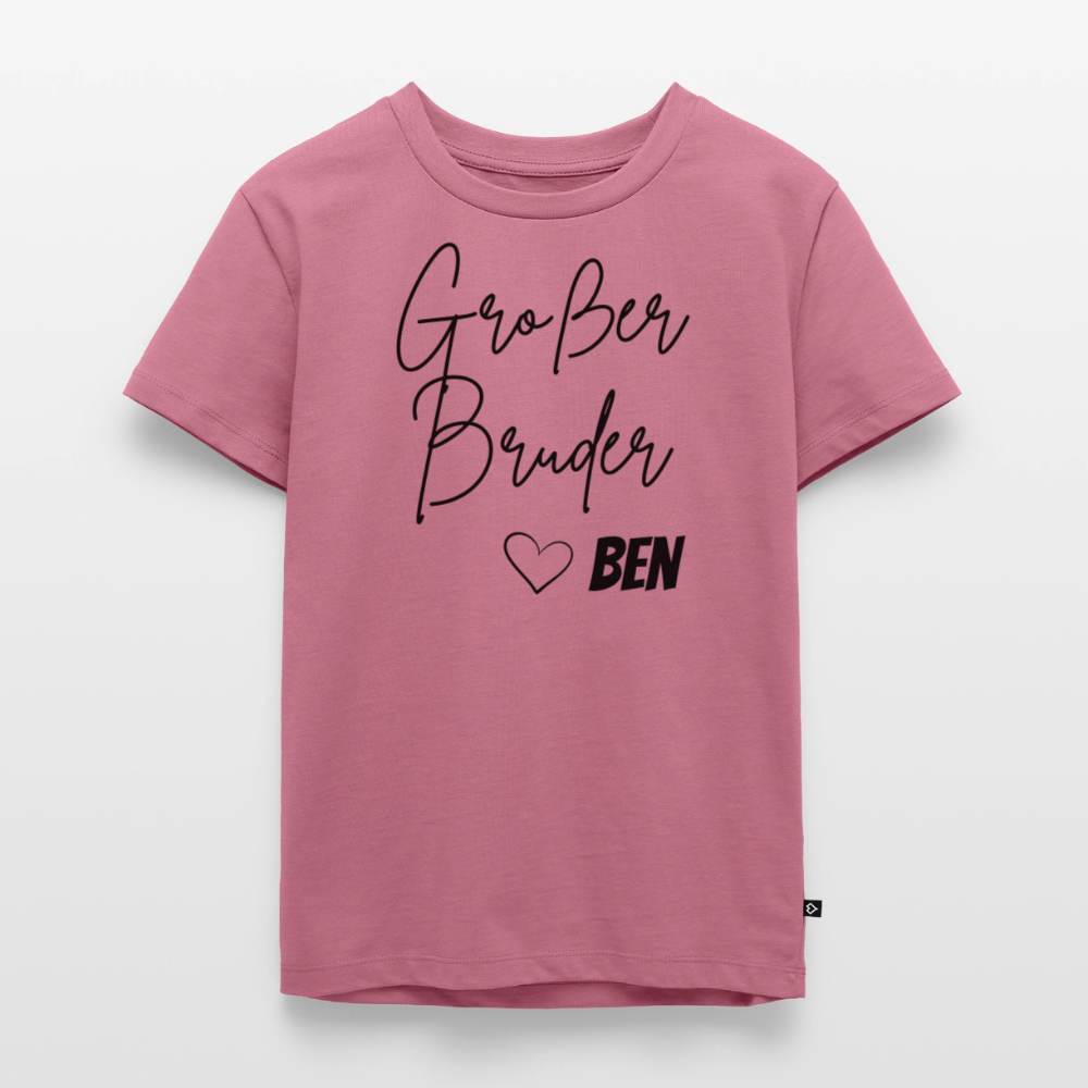 Geschwistershirt Großer Bruder - Mauve