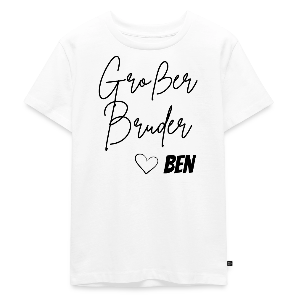 Geschwistershirt Großer Bruder - Weiß