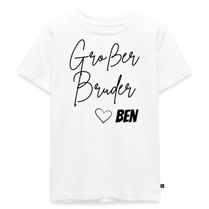 Geschwistershirt Großer Bruder - Weiß