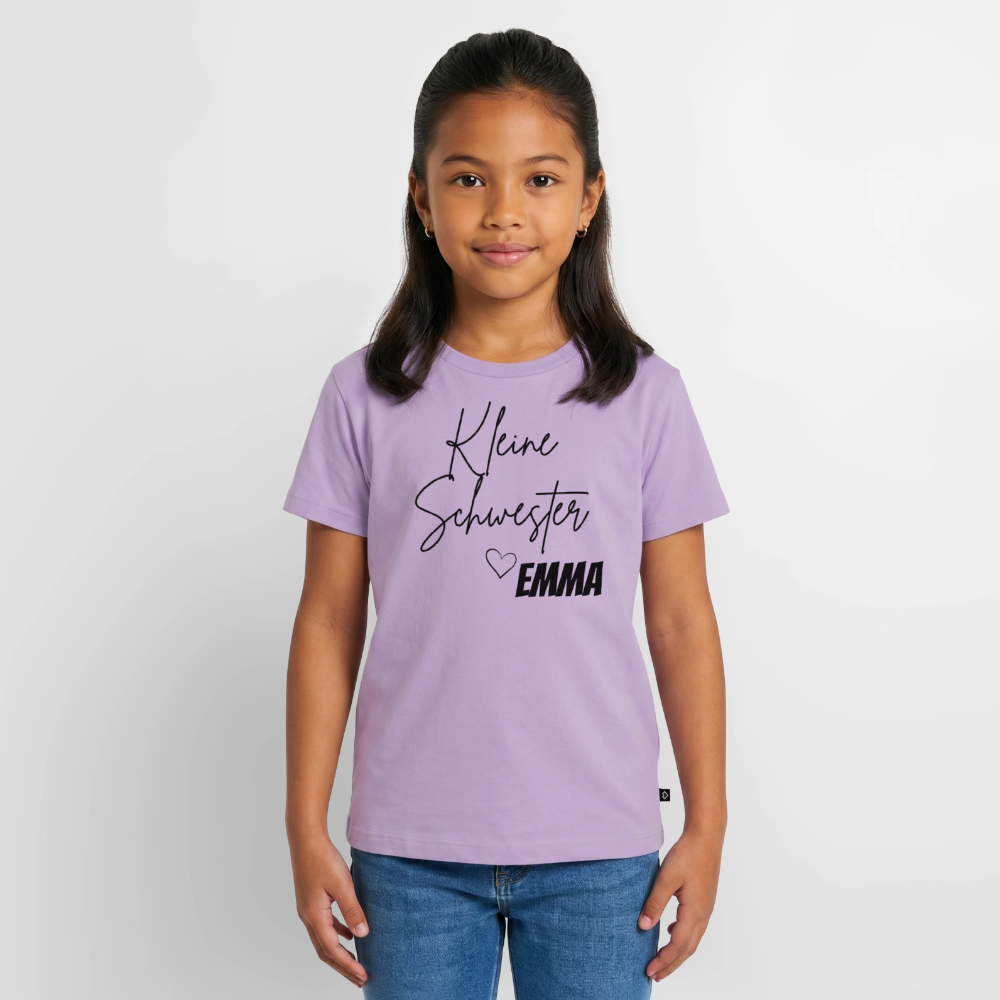 Geschwistershirt Kleine Schwester - Lavendel