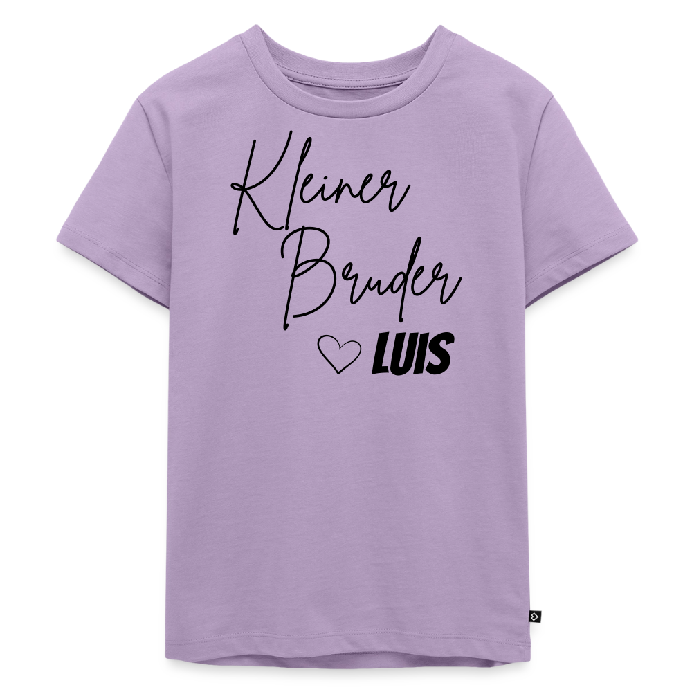 Geschwistershirt Kleiner Bruder - Lavendel