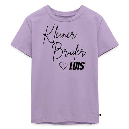 Geschwistershirt Kleiner Bruder - Lavendel
