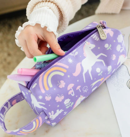 ALLC Kinder Reisegepäck Set Einhorn Lila 4tlg