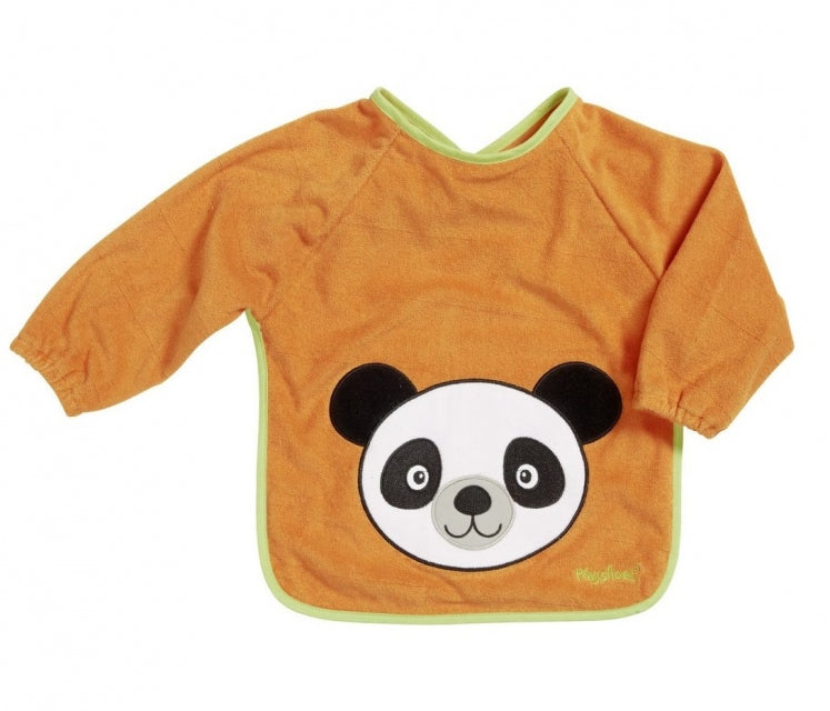 Playshoes  Ärmellätzchen Panda Orange