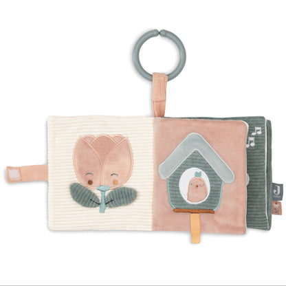 Jollein Baby Aktivitäten Stoffbuch Lovely Birds 0m+