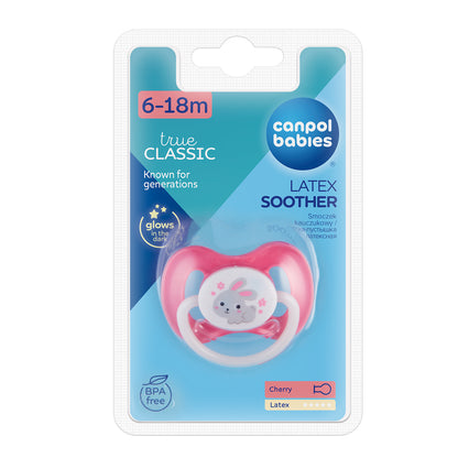 Canpol Schnuller Kirschform Beruhigungssauger Latex Bunny & Company