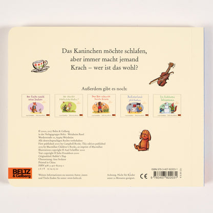 Das Kaninchen ist soo müde Klappenbuch von Scheffler & Donaldson