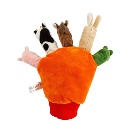 Sigikid Fingerpuppen Handschuh Bauernhof Tiere