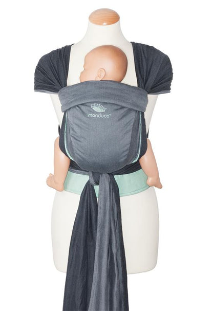 Manduca Babytrage Twist Regular Mint Grau