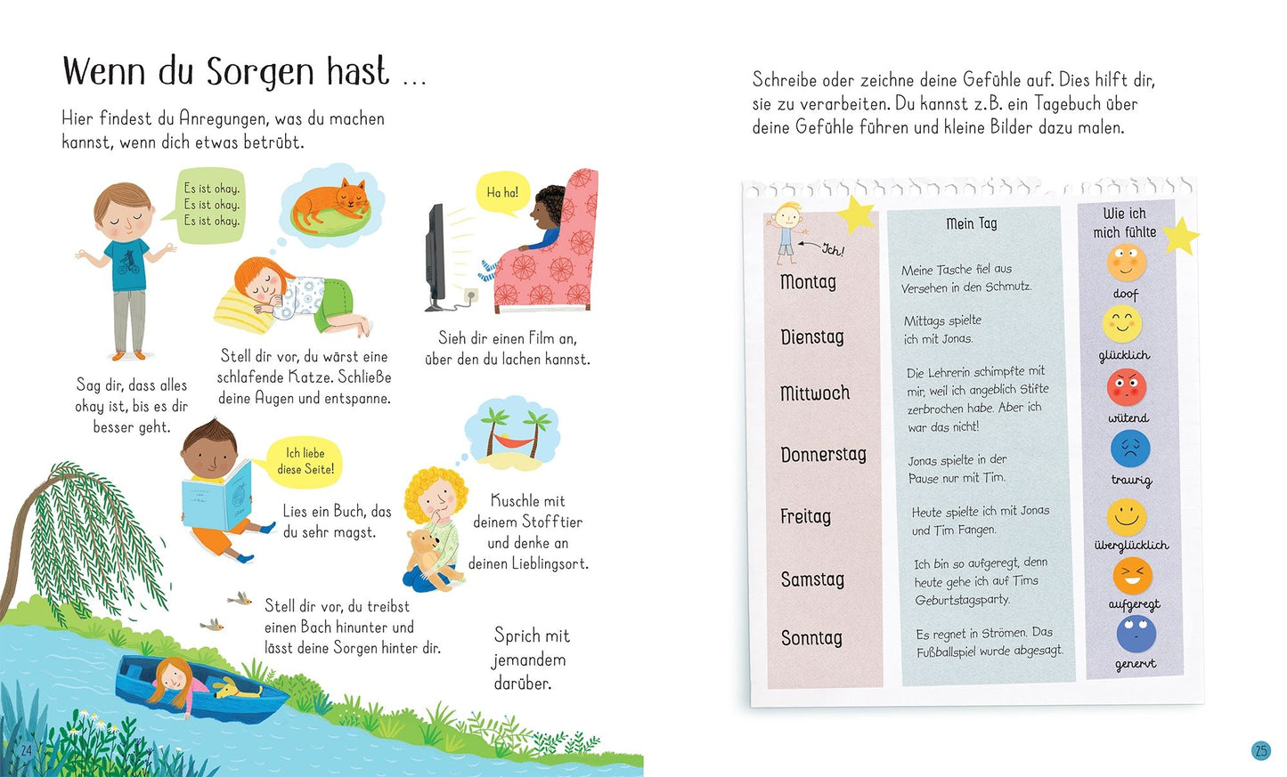 Usborne Gefühle - So geht es mir 4J+