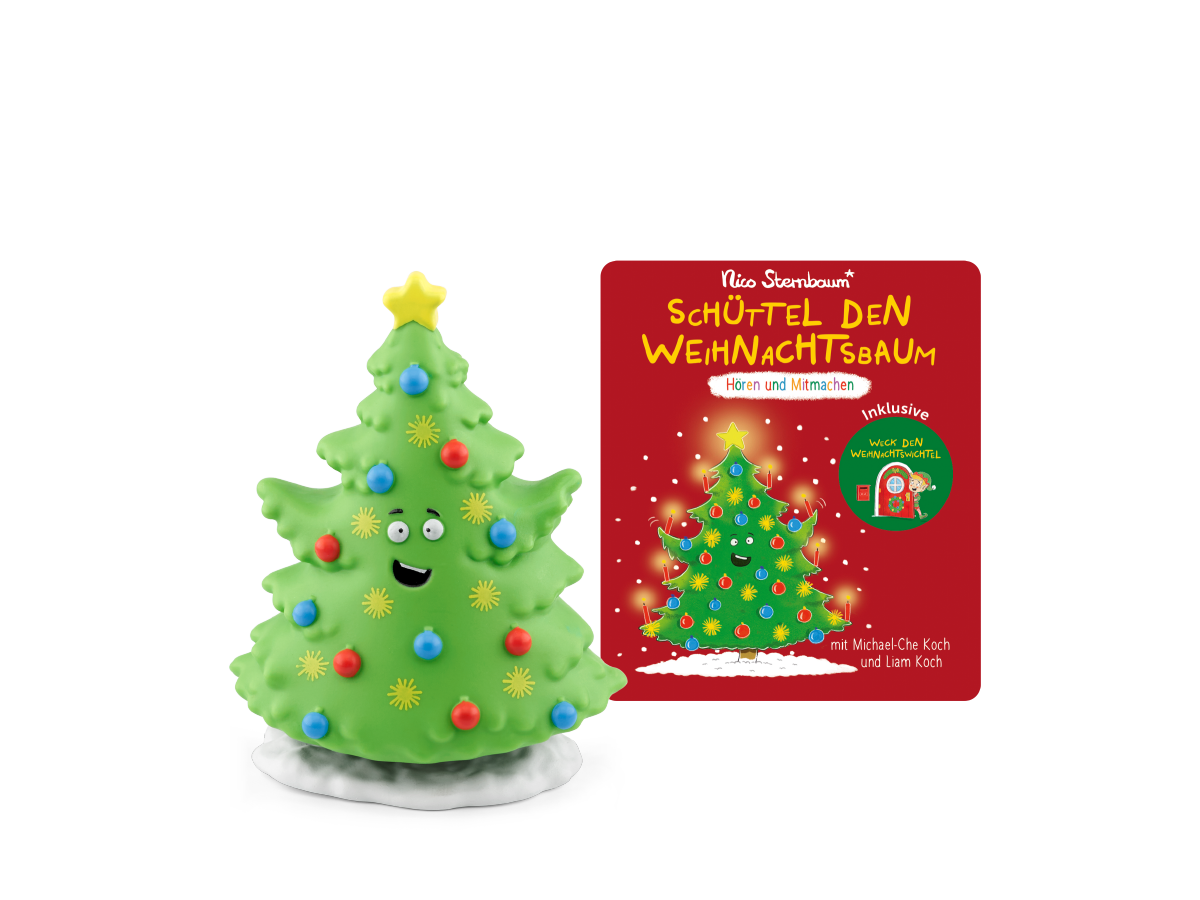tonies Hörfigur für Toniebox: Nico Sternbaum: Schüttel den Weihnachtsbaum & Weck den Weihnachtswichtel ab 2 Jahr
