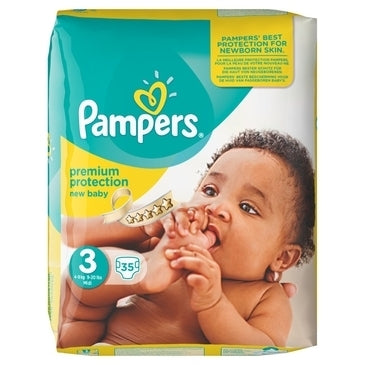 Pampers New Baby Gr.3 Midi 4-7kg Sparpack 35 Stück