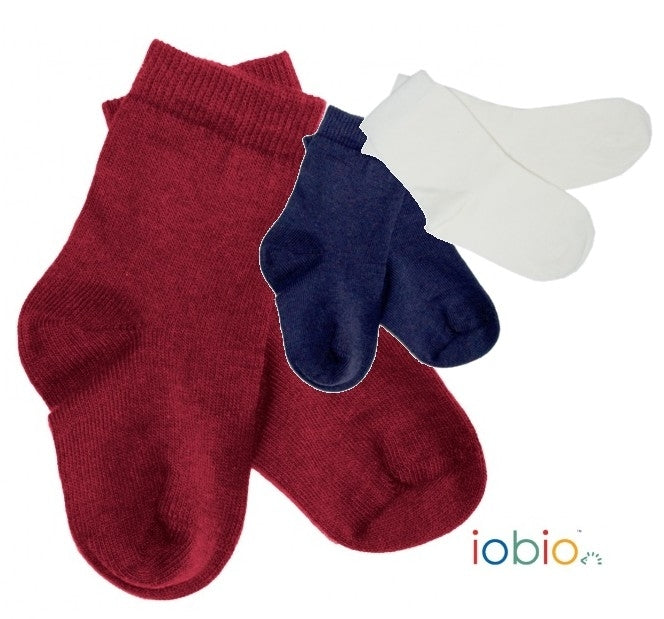 iobio kbA Baumwoll Socken Uni