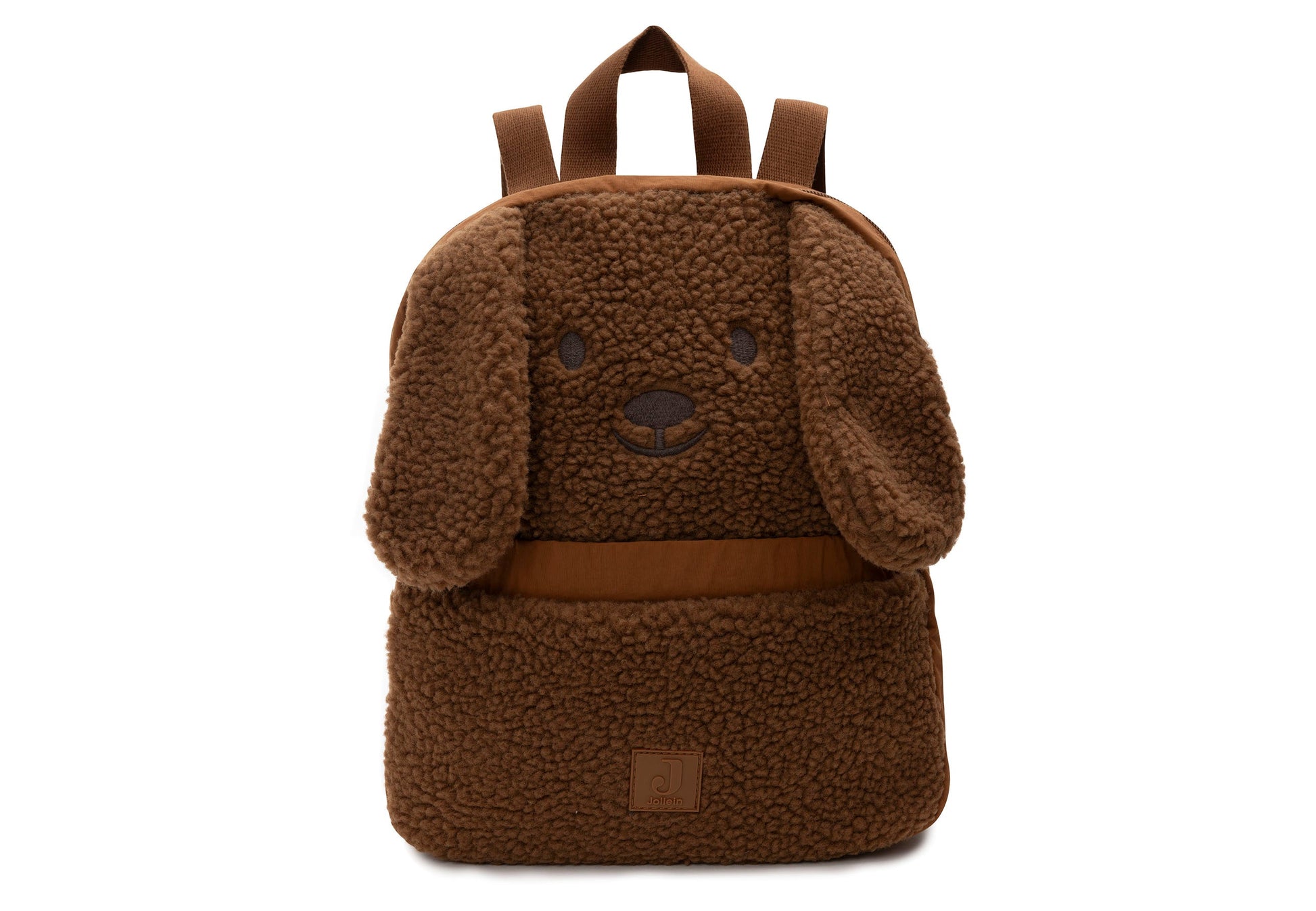 Jollein Kinder Rucksack Hund Diego Braun
