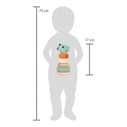 SFC Stoff Stapelringe Stapelturm Dino 12M+