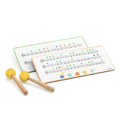 Djeco Musikinstrument Animabo Zungentrommel 5J+