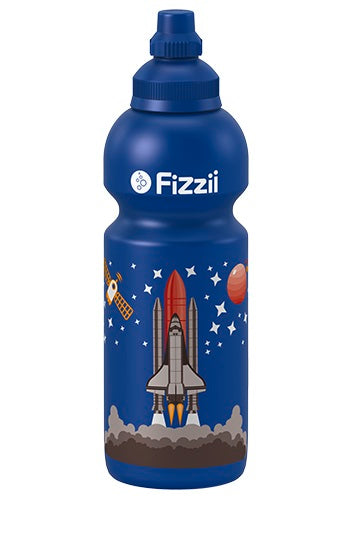 FIZZII Kinder Trinkflasche 330 oder 600 ml Sprudelsicher