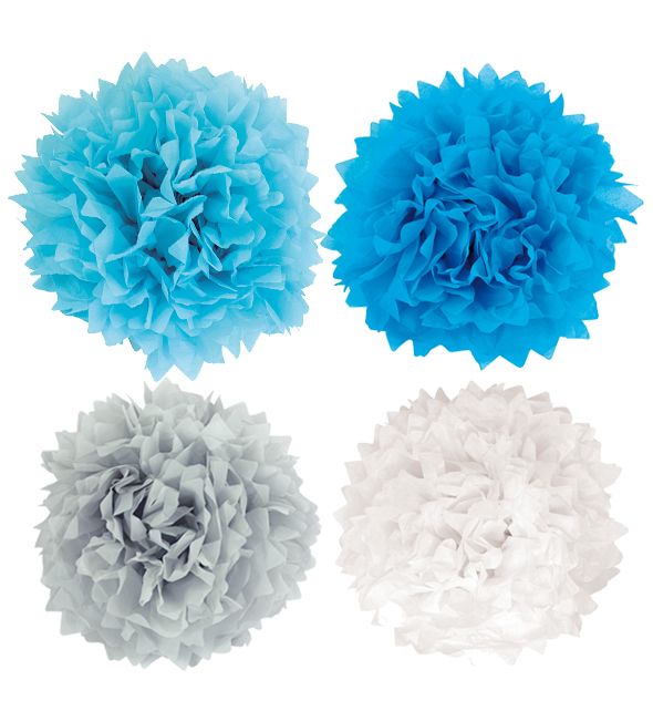 Jabadabado Party Pompoms SET 4St