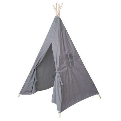 Jabadabado Kinder Spiel Tipi Zelt Grau 1J+