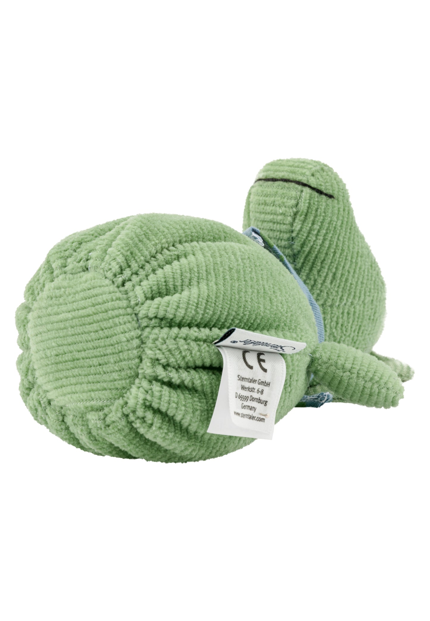 Sterntaler Babyrassel Knuddelsäckchen Dino grün
