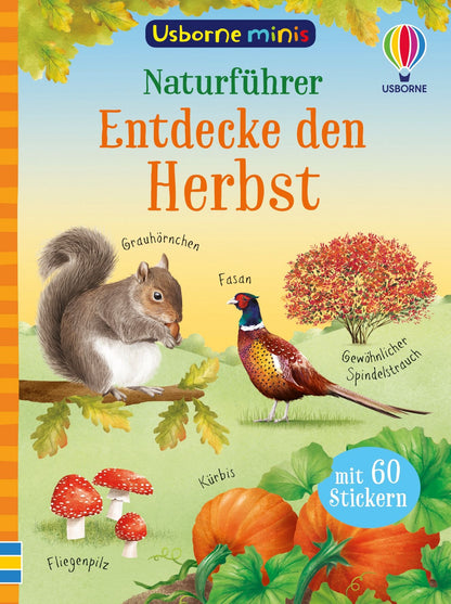 Usborne Minis Naturführer - Entdecke den Herbst 6J+