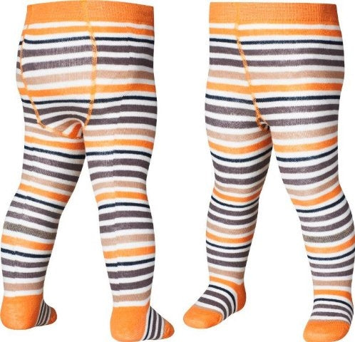 Playshoes Strumpfhose Streifen Orange 74/80