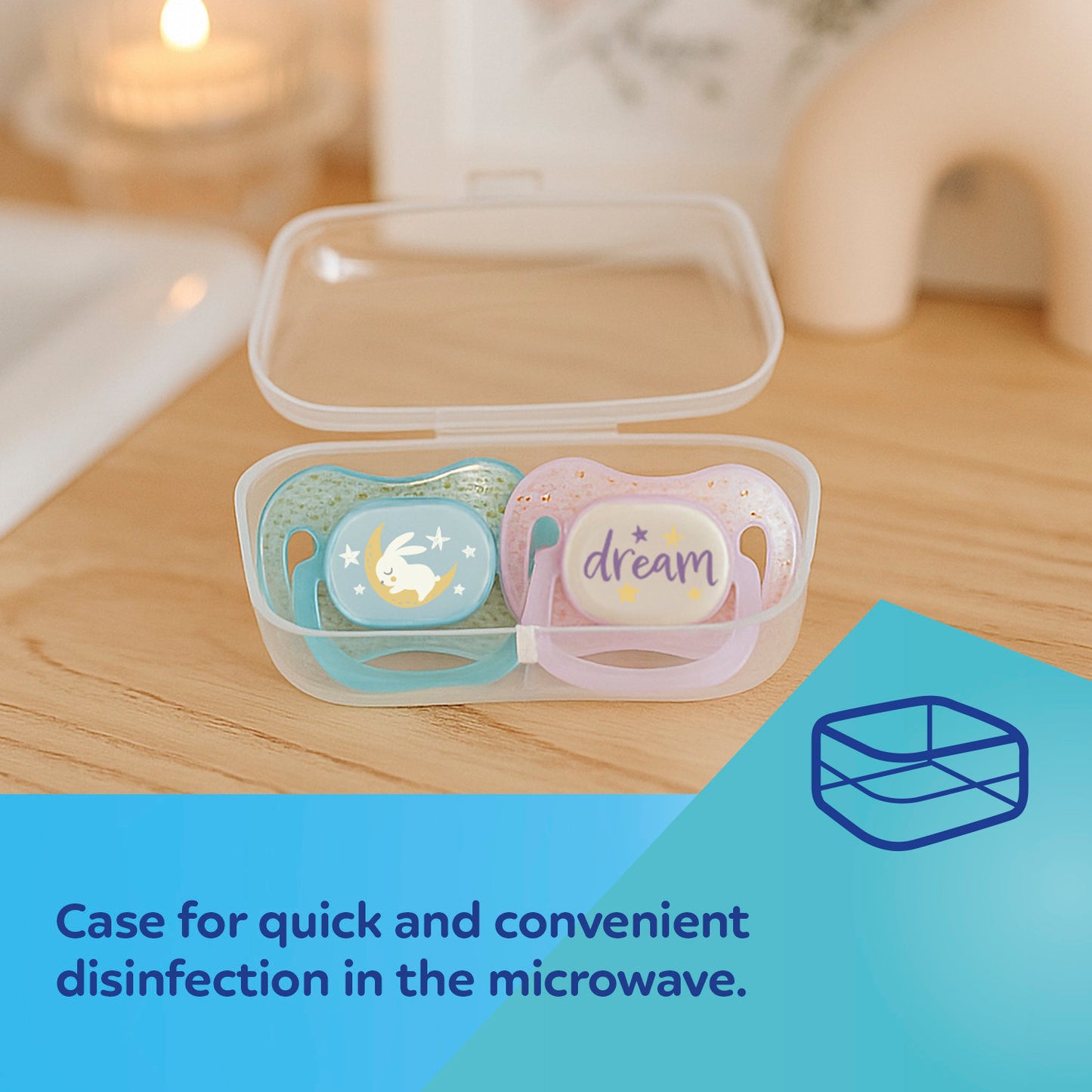 Canpol Baby Silikon Symmetrischer Schnuller Beruhigungssauger  Hello Dream