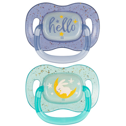 Canpol Baby Silikon Symmetrischer Schnuller Beruhigungssauger  Hello Dream