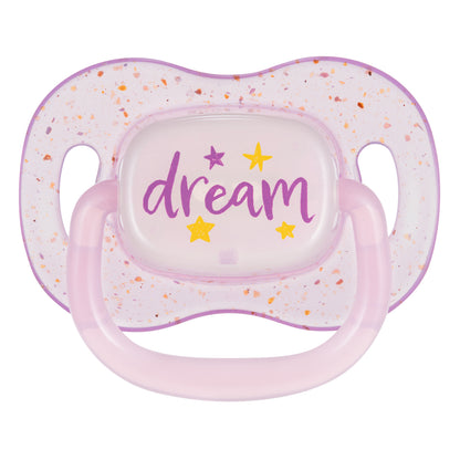 Canpol Baby Silikon Symmetrischer Schnuller Beruhigungssauger  Hello Dream