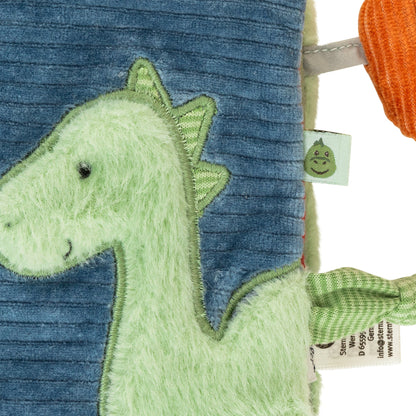 Sterntaler Stoffbuch Dino Rexi Blau 0m+