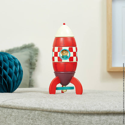 Janod magnetischer Bausatz Kleine Rakete 2J+