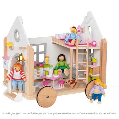 goki 66 Bunter Puppenwagen Tiny Haus Hygge
