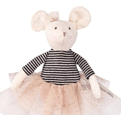 Moulin Roty Plüschtier Kleine Ballerina Maus Suzie 26cm