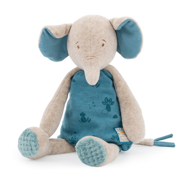 Moulin Roty Kuscheltier Sous mon Baobab Elefant Bergamotte