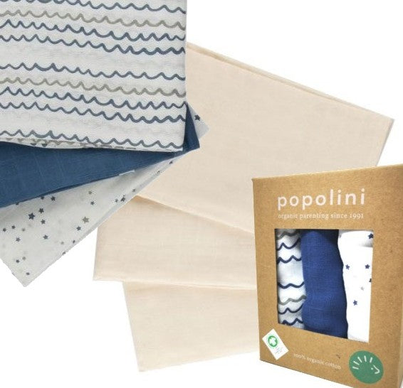 Popolini Mullwindeln Light 3er Pack 70x70 cm