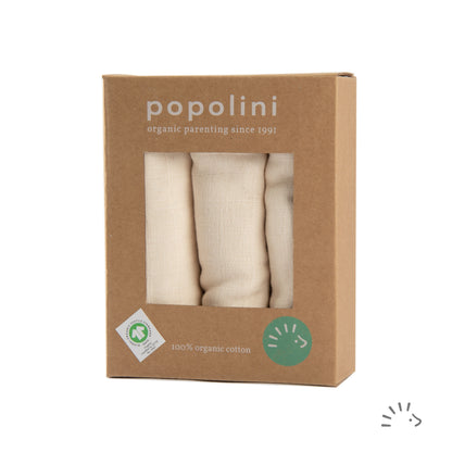 Popolini Mullwindeln Light 3er Pack 70x70 cm