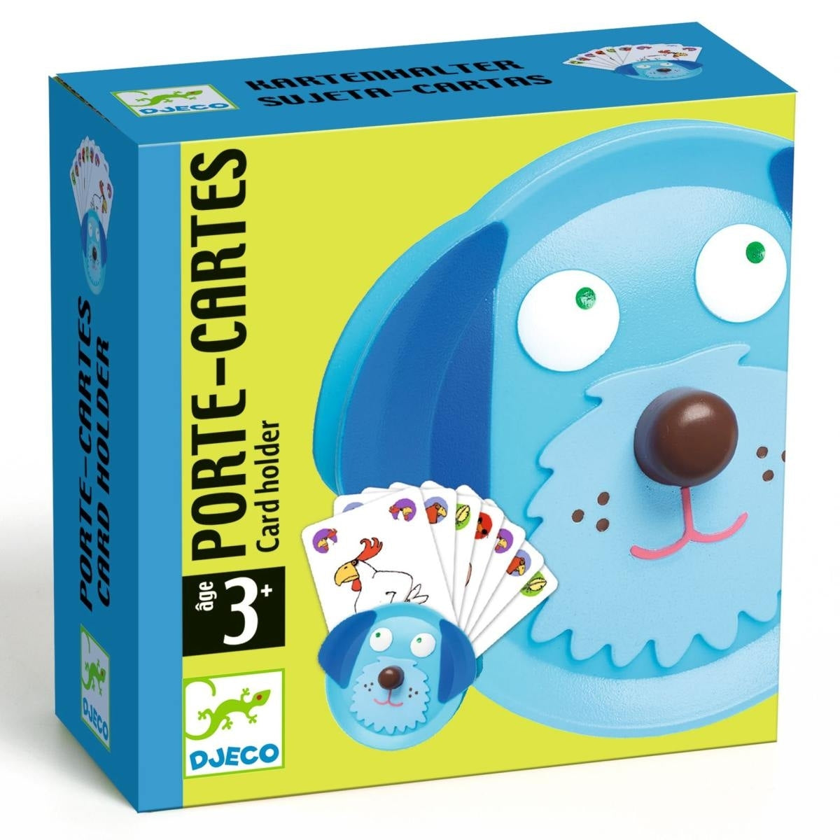 Djeco Kartenhalter Hund blau 3J+