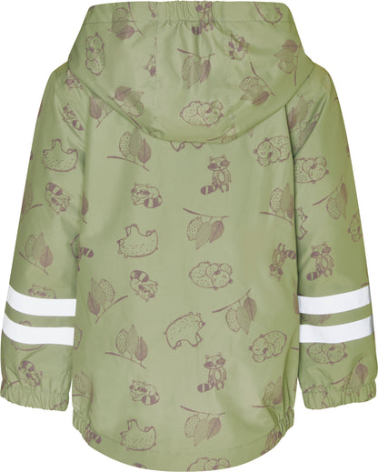Playshoes Kinder Regenjacke Wald grün