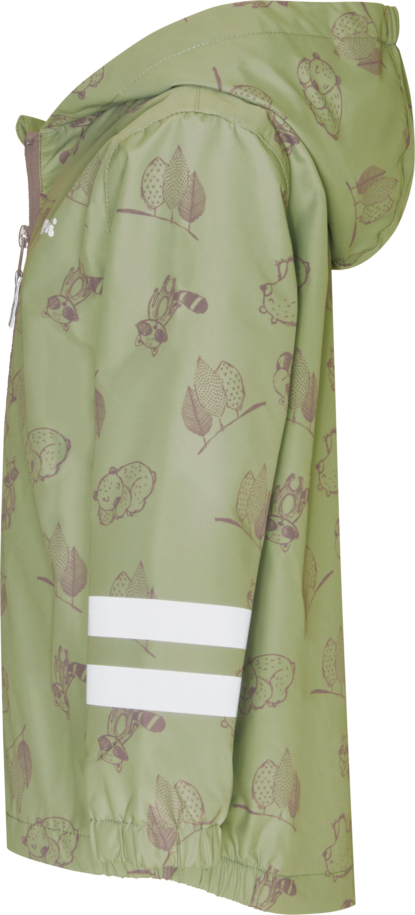 Playshoes Kinder Regenjacke Wald grün